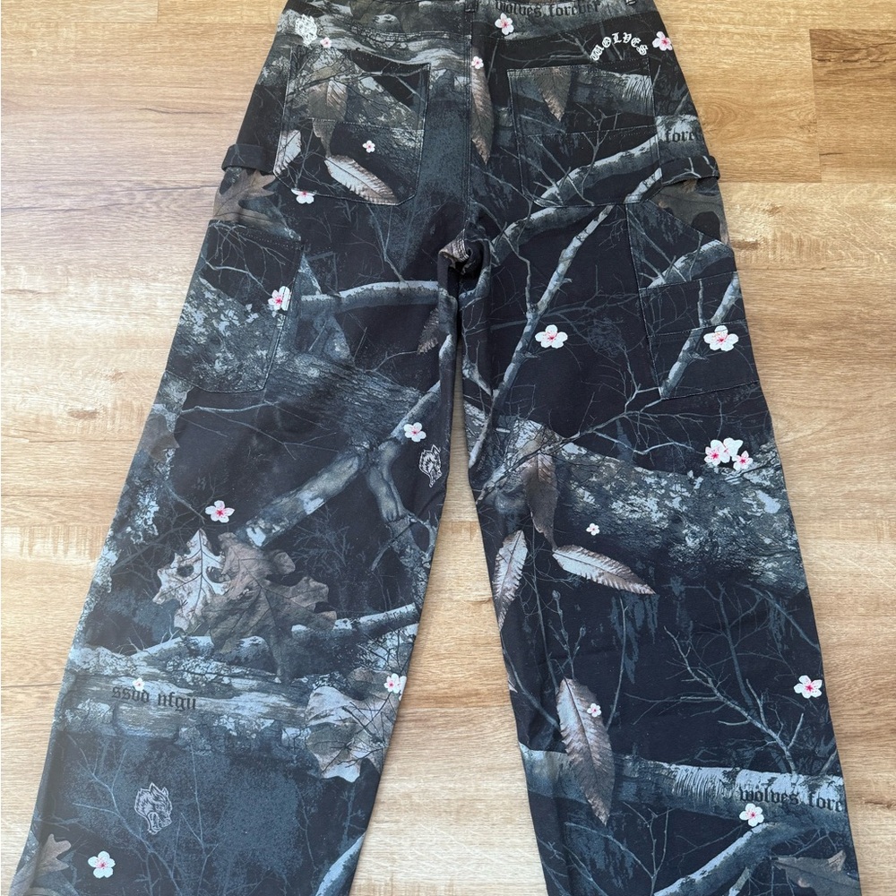 Darc Cherry Blossom Pants